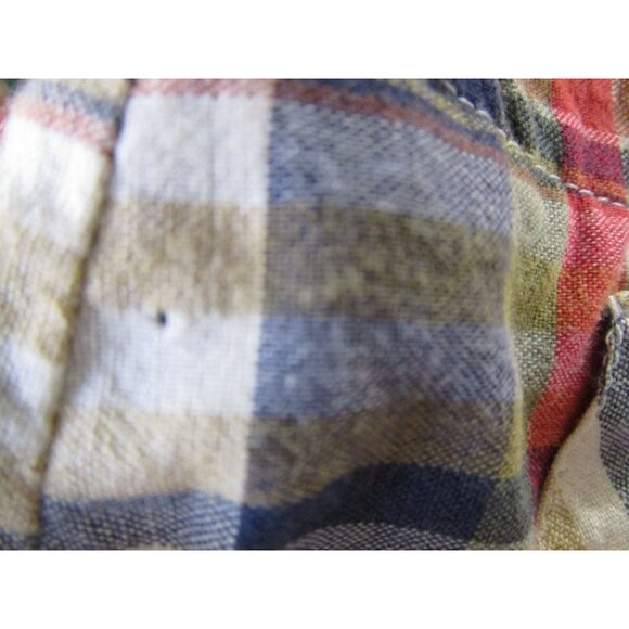 J Crew Womens Madras Plaid Cotton Button Front Mini Skirt Sz 4 India EUC - Picture 10 of 11